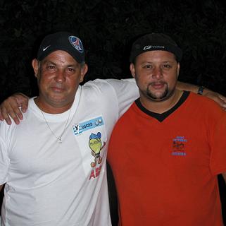 Eddy Nativel et Joël Caro les qualifiés du vendredi soir Eddy Nativel et Joël Caro les qualifiés du vendredi soir