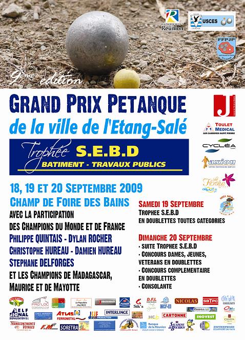 L'affiche du Grand Prix 2009