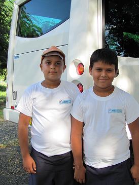 Jordan et Tom une équipe benjamine de l'USCES