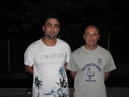 Didier Lebon et Etienne Turpin les finalistes du tête à tête club Didier Lebon et Etienne Turpin les finalistes du tête à tête club