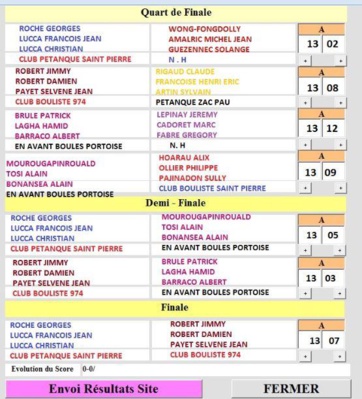 CHAMPIONNAT TRIPLETTES JEUX PROVENCAL