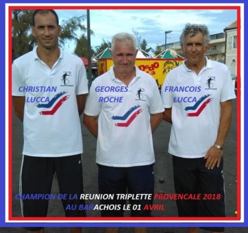 CHAMPIONNAT TRIPLETTES JEUX PROVENCAL CHAMPIONNAT TRIPLETTES JEUX PROVENCAL