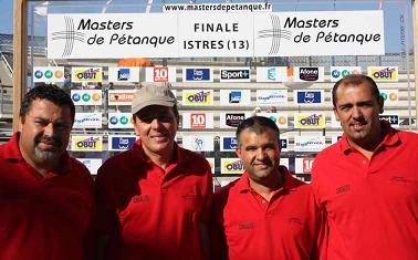 LES VAINQUEURS DES MASTERS PETANQUE 2010