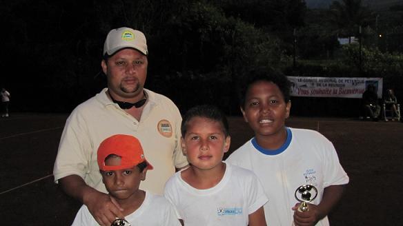 Aymeric Caro/Maël Grondin/Rooly Randriana vainqueurs de la Coupe de la Réunion