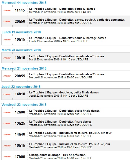 DIFFUSIONS PETANQUE TELEVISION DIFFUSIONS PETANQUE TELEVISION