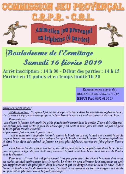 ANIMATION JEU PROVENCAL ANIMATION JEU PROVENCAL