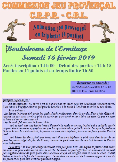 ANIMATION JEU PROVENCAL ANIMATION JEU PROVENCAL