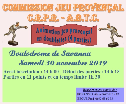 ANIMATION JEU PROVENCAL ANIMATION JEU PROVENCAL