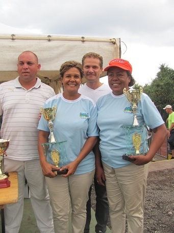 Fabienne Alangarom/Juliette Adolphe (CPHO) championnes 2012 et 2013 Fabienne Alangarom/Juliette Adolphe (CPHO) championnes 2012 et 2013