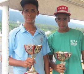Enryck Begnis (CPCC) et Pierre Nicolas Malinessouchetty (CPSA) champions juniors 2013 Enryck Begnis (CPCC) et Pierre Nicolas Malinessouchetty (CPSA) champions juniors 2013