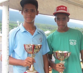 Enryck Begnis (CPCC) et Pierre Nicolas Malinessouchetty (CPSA) champions juniors 2013