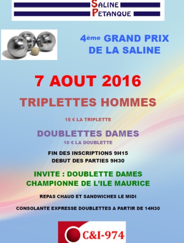 4EME GRAND PRIX DE LA SALINE