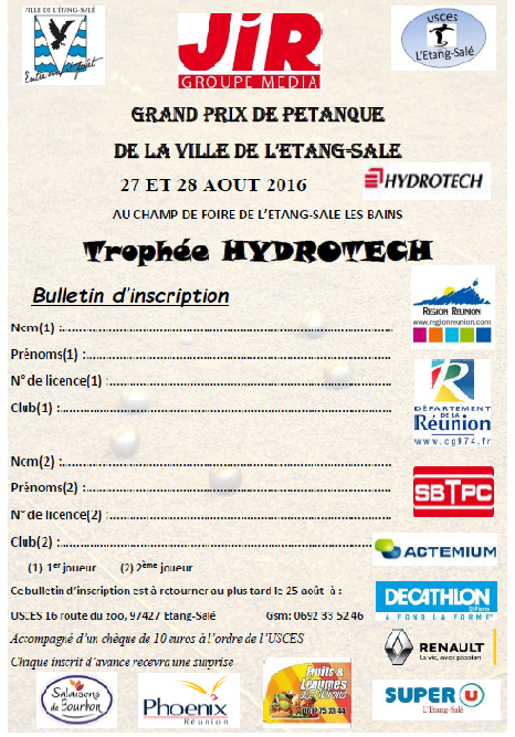 LE GRAND PRIX DE L'ETANG-SALE LE GRAND PRIX DE L'ETANG-SALE