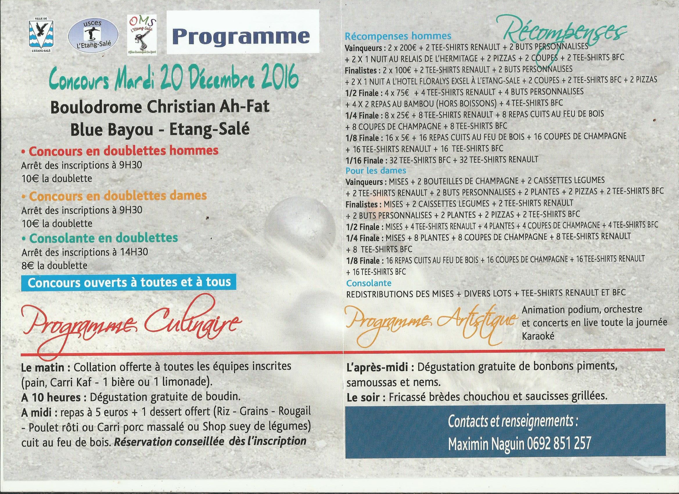 20 DECEMBRE 2016 20 DECEMBRE 2016