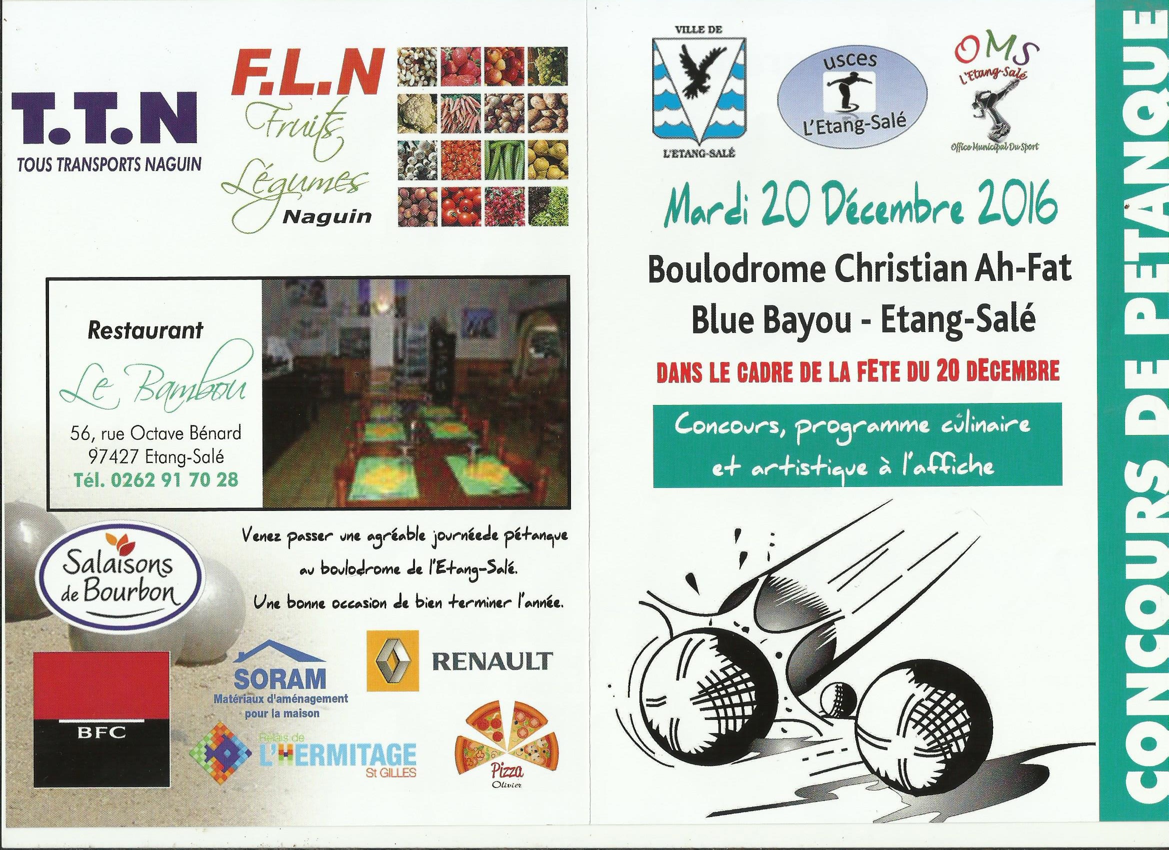 20 DECEMBRE 2016 20 DECEMBRE 2016