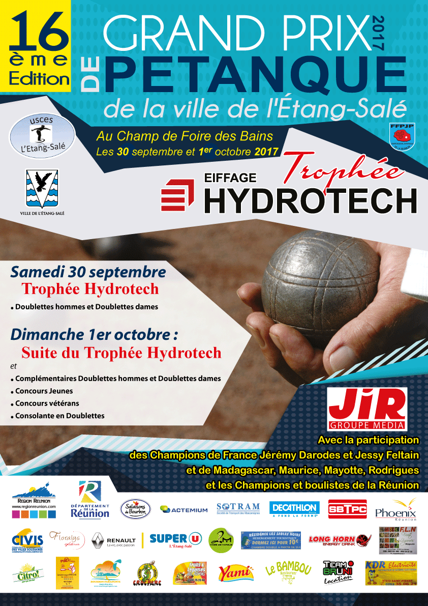 17ème GRAND PRIX DE LA VILLE DE L'ETANG-SALE 17ème GRAND PRIX DE LA VILLE DE L'ETANG-SALE