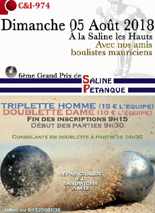 GRAND PRIX SALINE PETANQUE