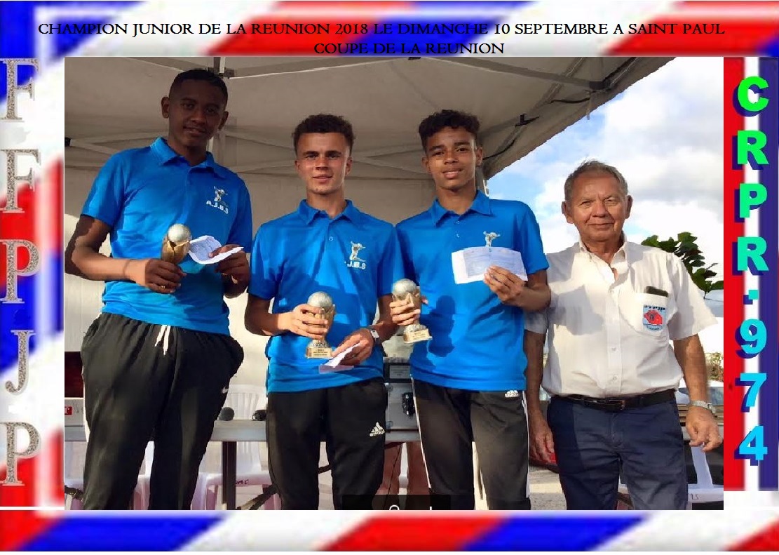 COUPE DE LA REUNION TRIPLETTES JUNIORS