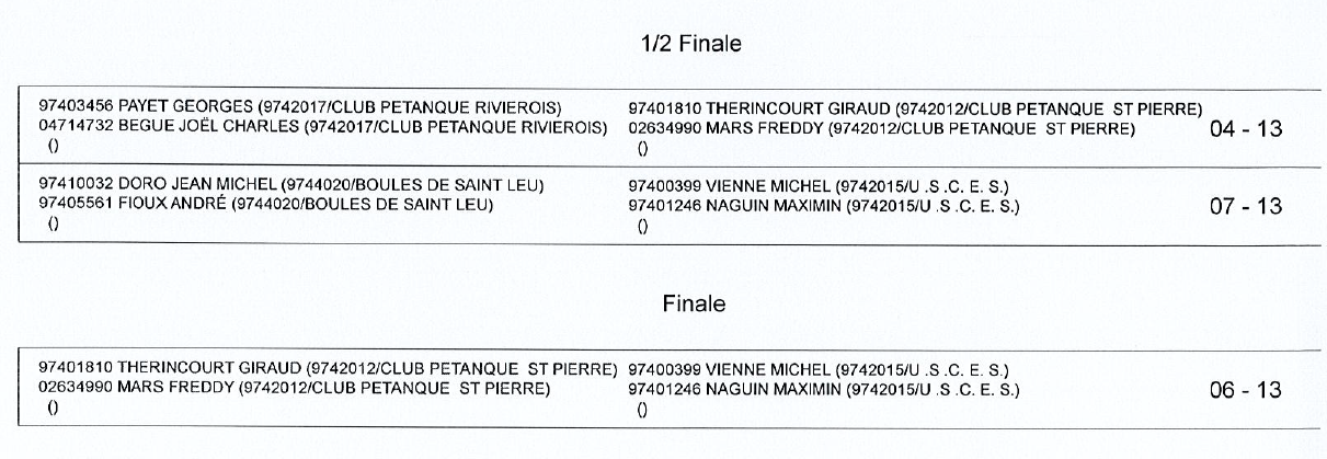17EME GRAND PRIX PETANQUE 17EME GRAND PRIX PETANQUE
