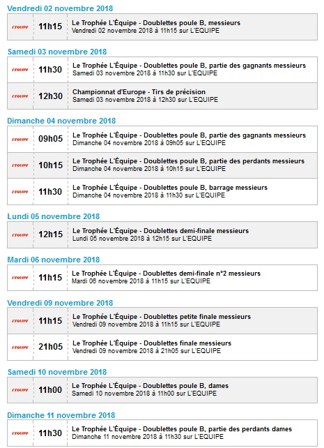DIFFUSIONS PETANQUE TELEVISION DIFFUSIONS PETANQUE TELEVISION