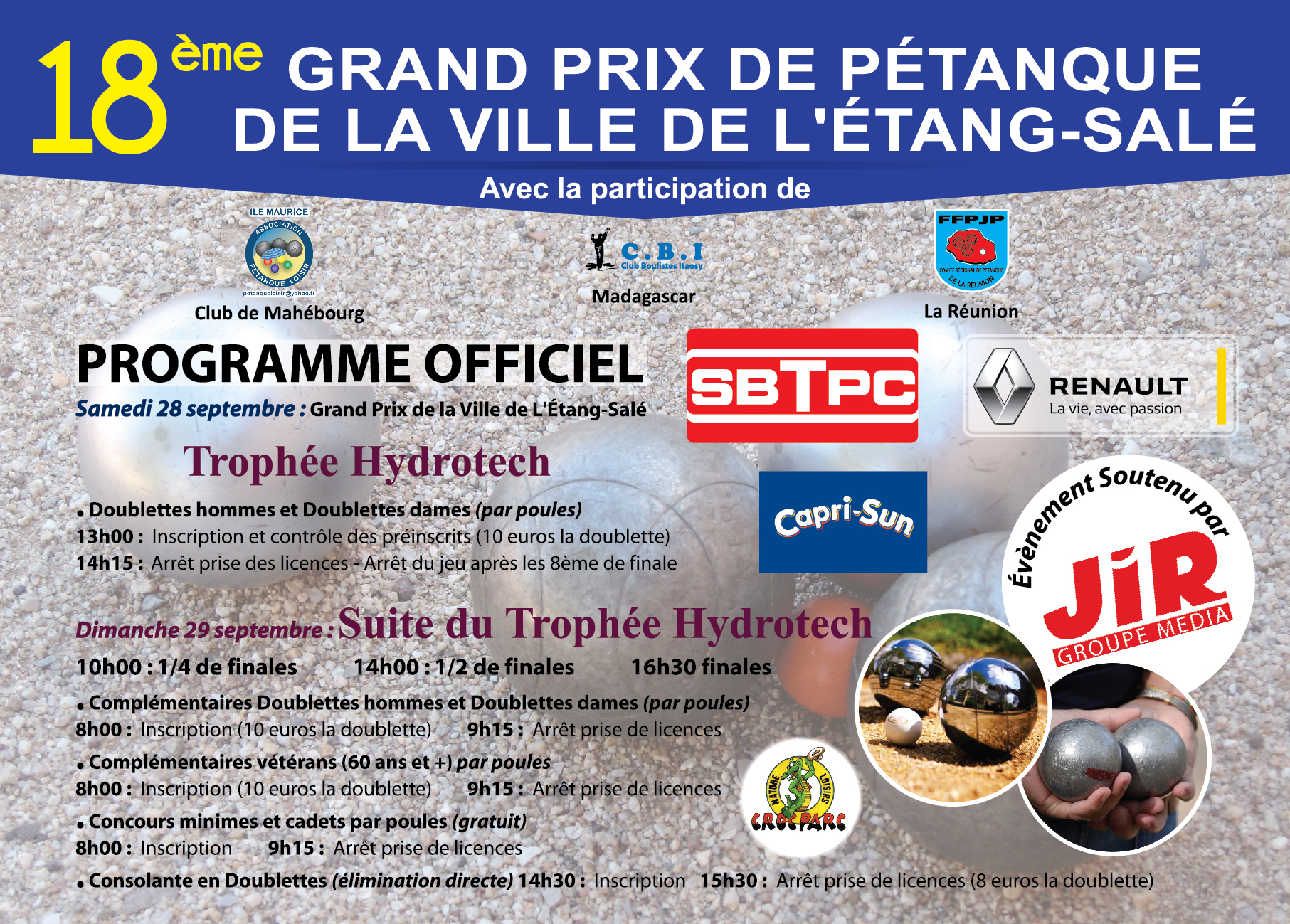 Le Grand Prix 2019 de la ville de l'Etang-Salé