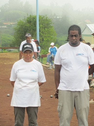 Gislaine et Alexandre ont malheureusement perdu en qualif