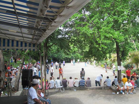 Grosse affluence sur le boulodrome Ah-Fat pour ce lundi de Pâques