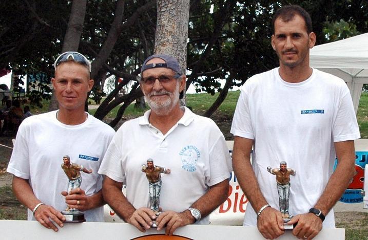 Frédéric Pothin, Alain Bonanséa et Christian Lucca LES CHAMPIONS 2012