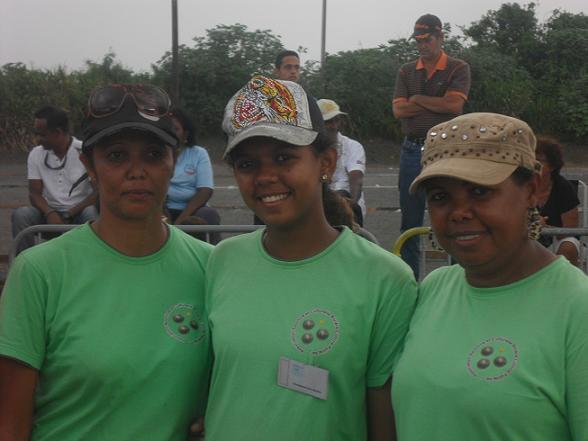 Sonia Ibao/Nathalie Hoareau/Romy Ibao (ASCRCP) championnes 2012