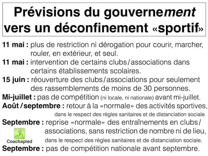INFOS DECONFINEMENT INFOS DECONFINEMENT