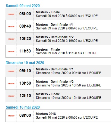DIFFUSIONS PETANQUE TELEVISION