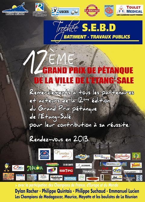 12EME GRAND PRIX DE LA VILLE DE L'ETANG-SALE 12EME GRAND PRIX DE LA VILLE DE L'ETANG-SALE