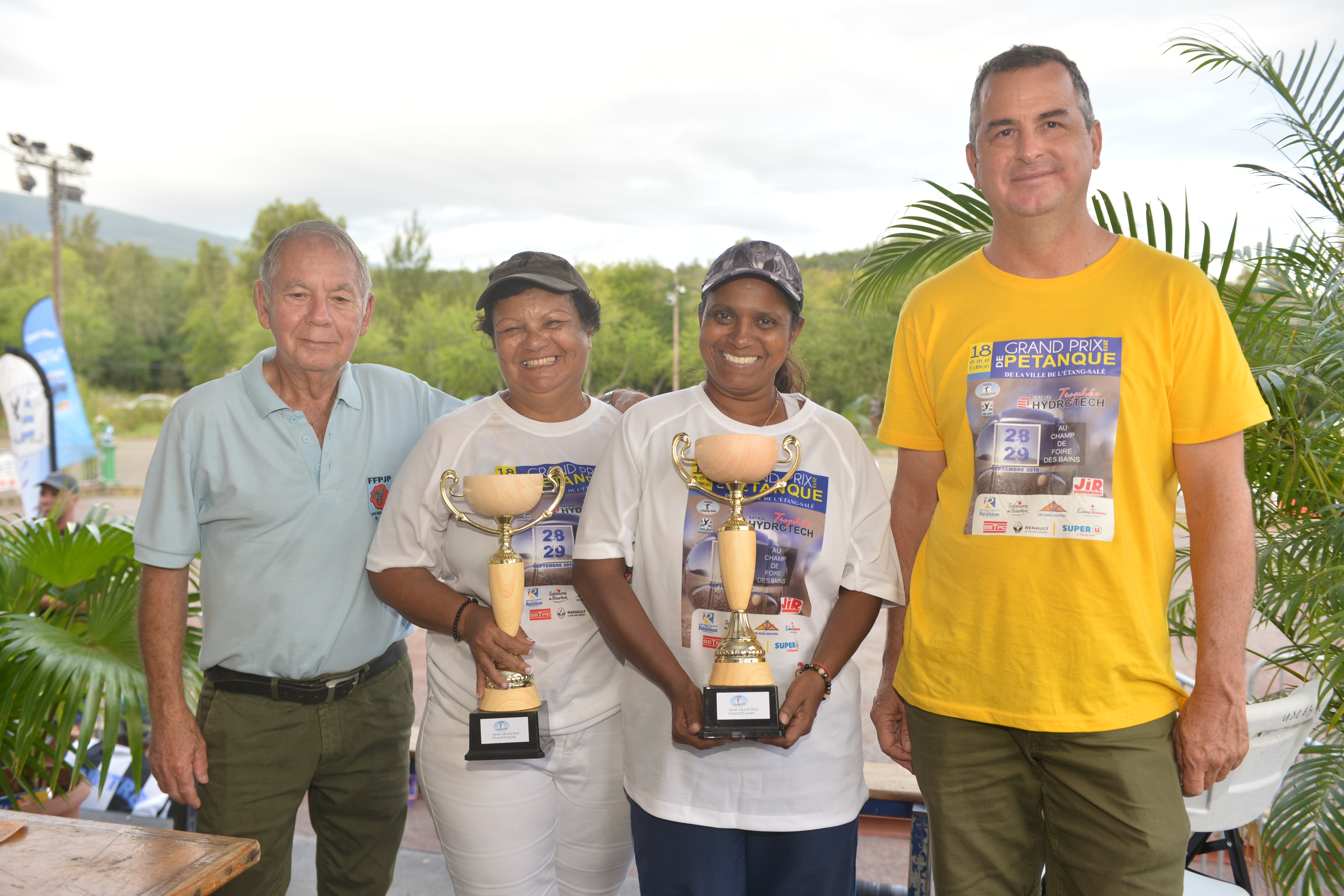 FREDERICK RIEUL lors de la remise des récompenses du Grand Prix 2019