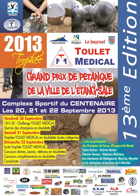 13ème Grand Prix pétanque de l'Etang-Salé 13ème Grand Prix pétanque de l'Etang-Salé