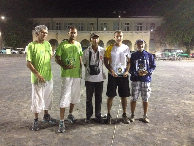 Jean-François Lucca et Christian Lucca de l'USCES Vice-Champions 2014