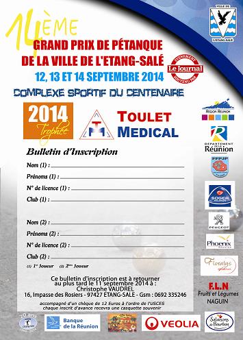 14EME GRAND PRIX DE LA VILLE DE L'ETANG-SALE 14EME GRAND PRIX DE LA VILLE DE L'ETANG-SALE