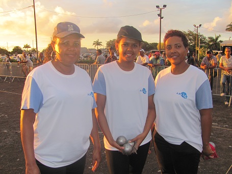 Rosina Sandra/Romy Ibao/Sonia Ibao (ABLL) les gagnantes 2015