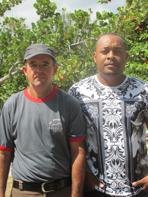 Yannick Hoarau et Johan Hériès les vainqueurs du district sud doublettes 2015