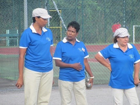 Inès Augustine/Marguerite Hoareau/Aline Velin (CBBP)  vainqueurs 2015