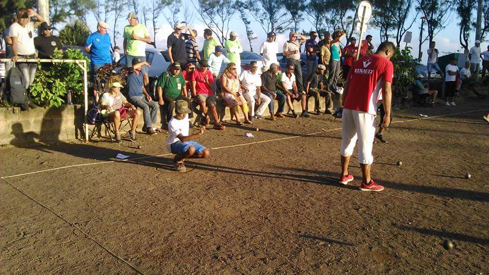 Aymeric Caro au point durant cette finale district sud Aymeric Caro au point durant cette finale district sud