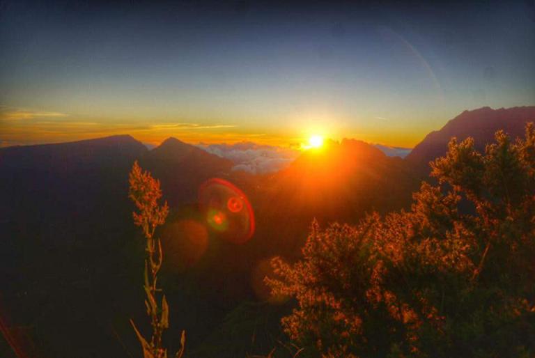 LEVER DE SOLEIL DEPUIS LA MAIDO