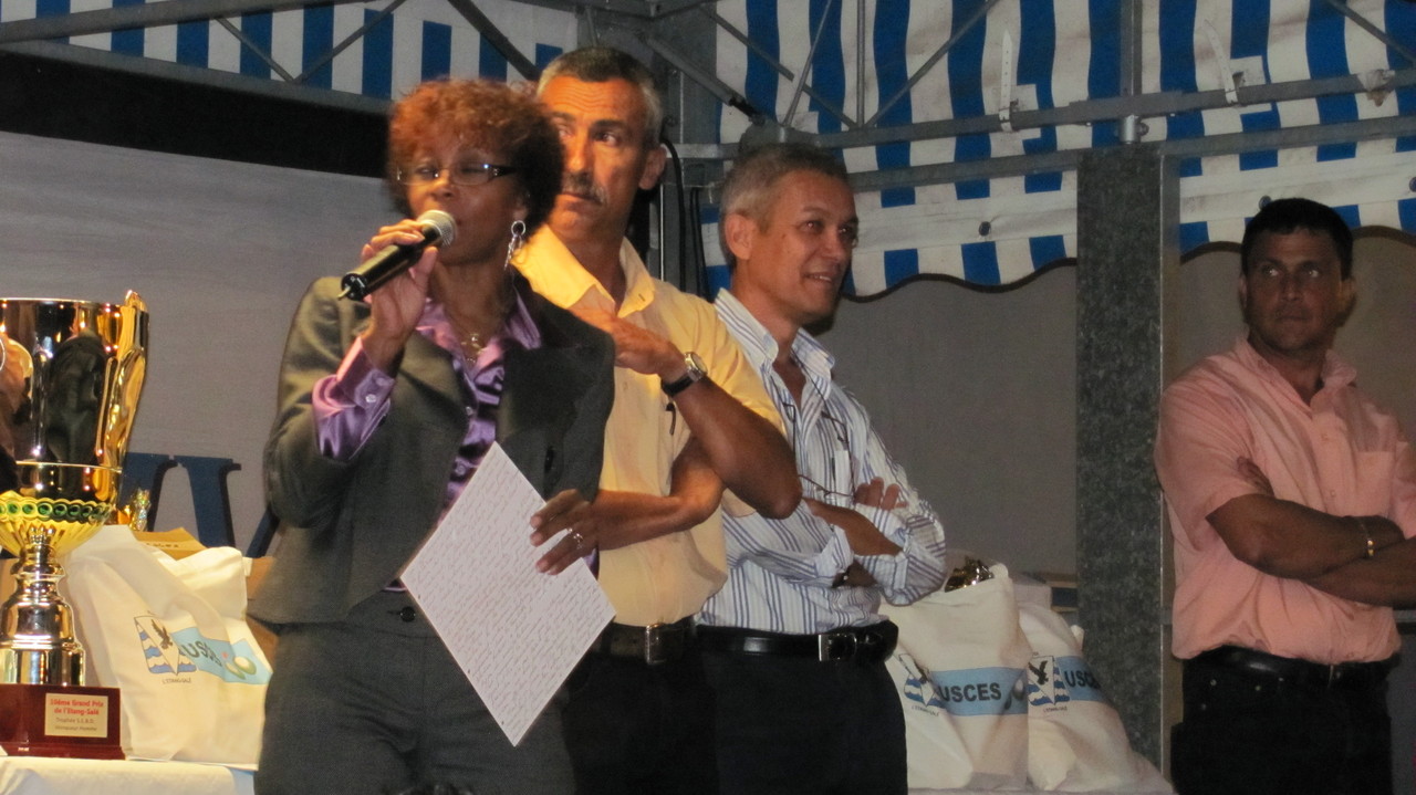 Discours de l'adjointe aux sports du Conseil Régional Discours de l'adjointe aux sports du Conseil Régional