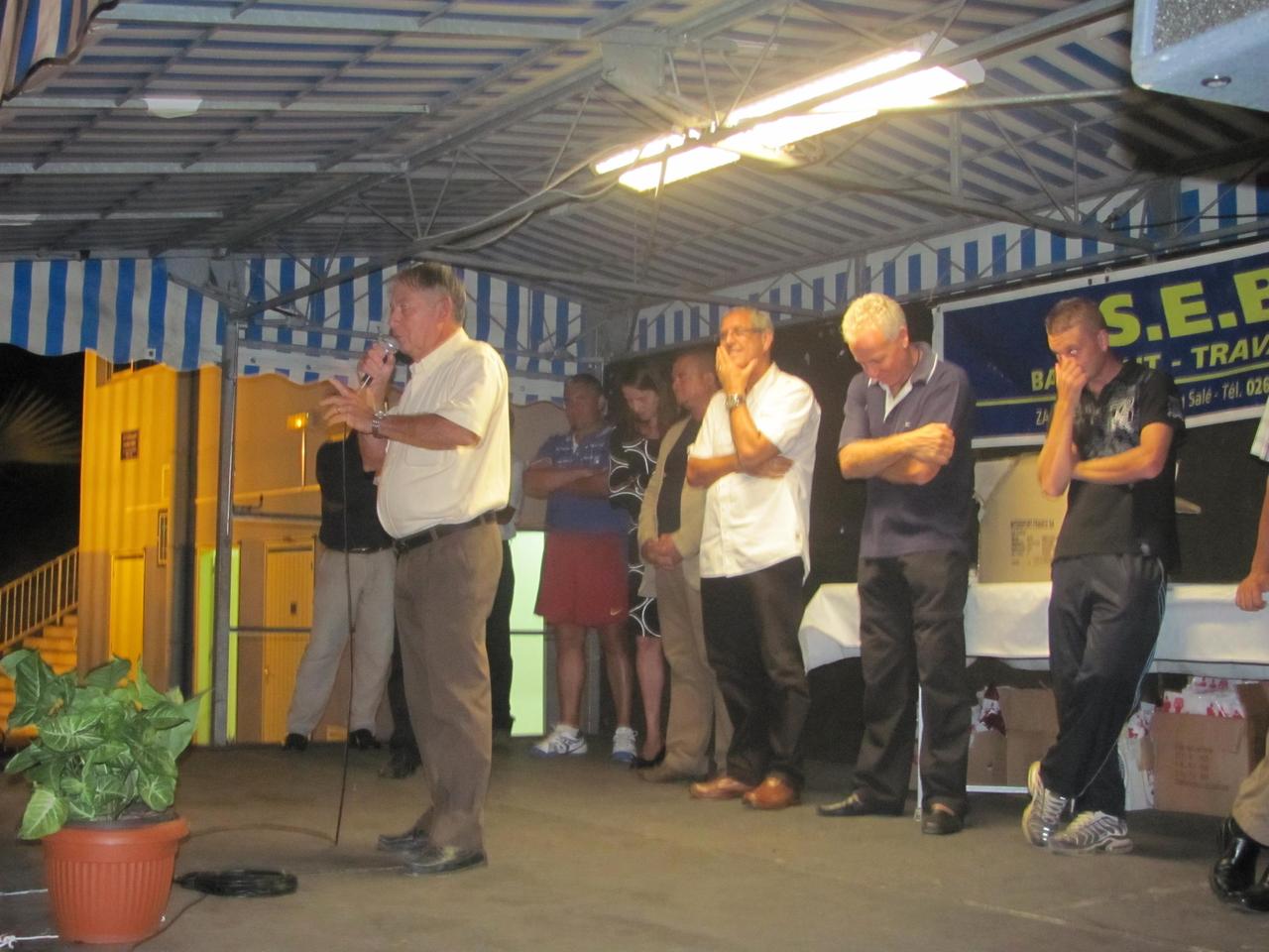 Discours de M. Rivière du Comité Discours de M. Rivière du Comité