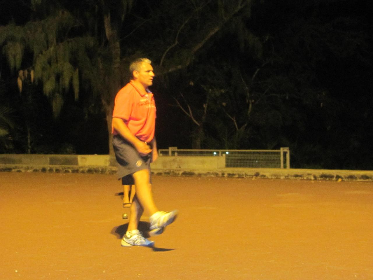 Michel Loy s'exercant à la provençale Michel Loy s'exercant à la provençale