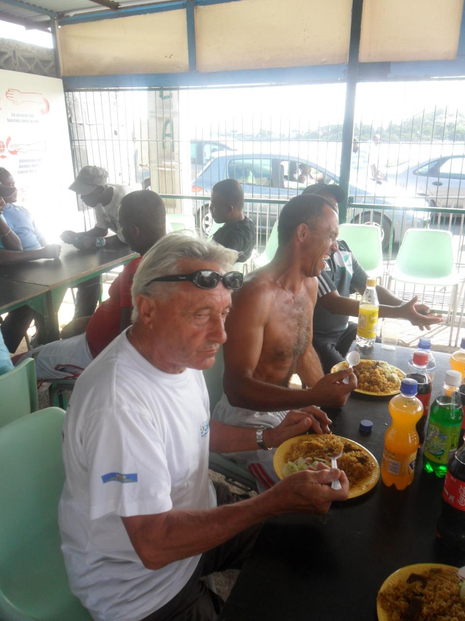 Repas avant la compét