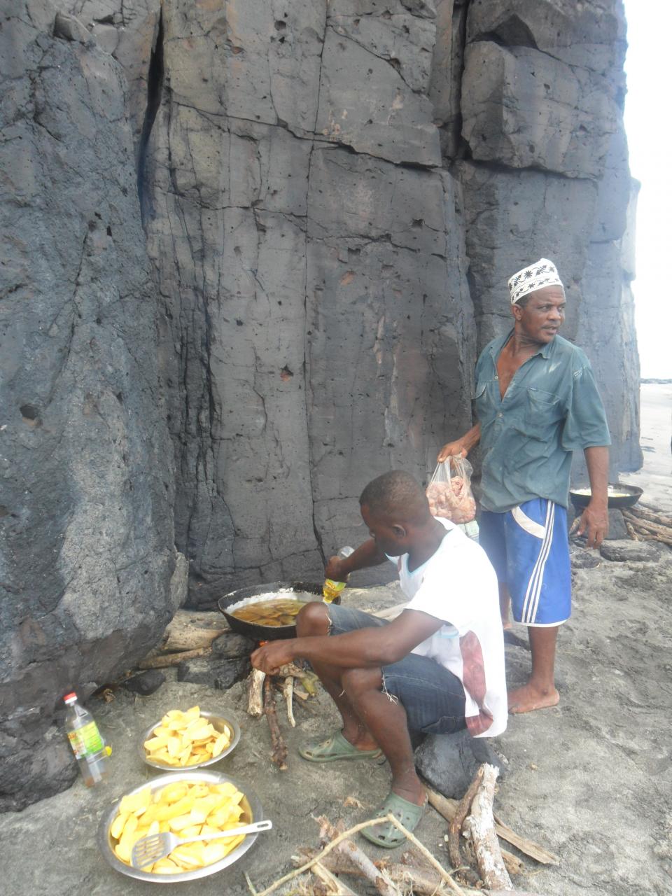 Au menu: bananes, fruits à pain