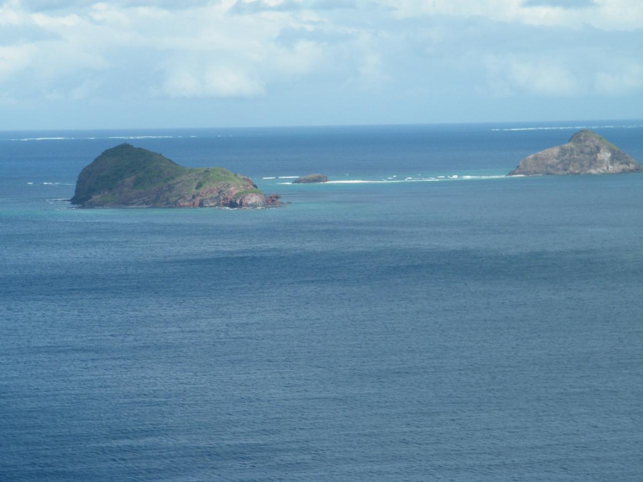 Vue sur les ilôts Choisil Vue sur les ilôts Choisil