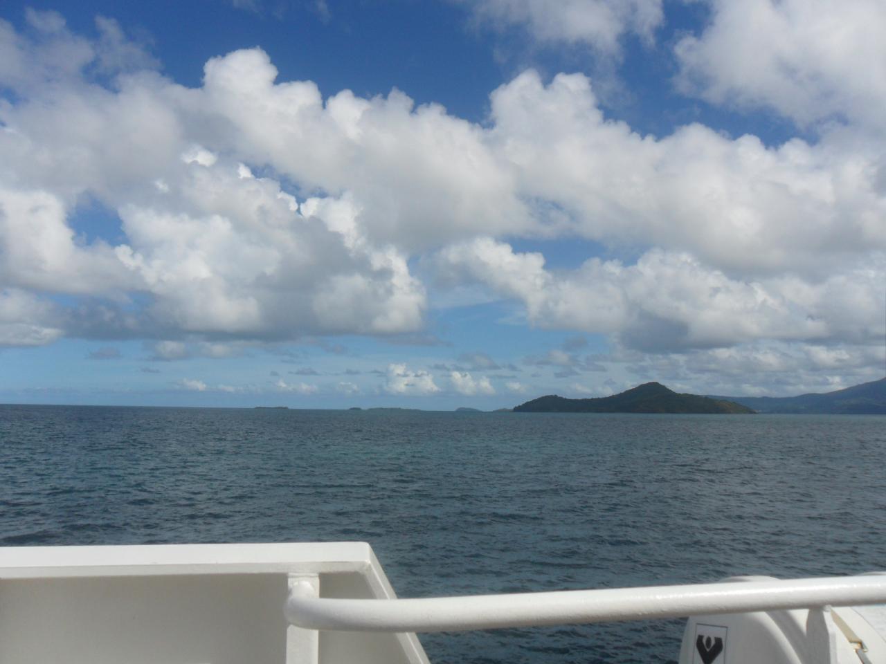 Vue depuis la barge Vue depuis la barge