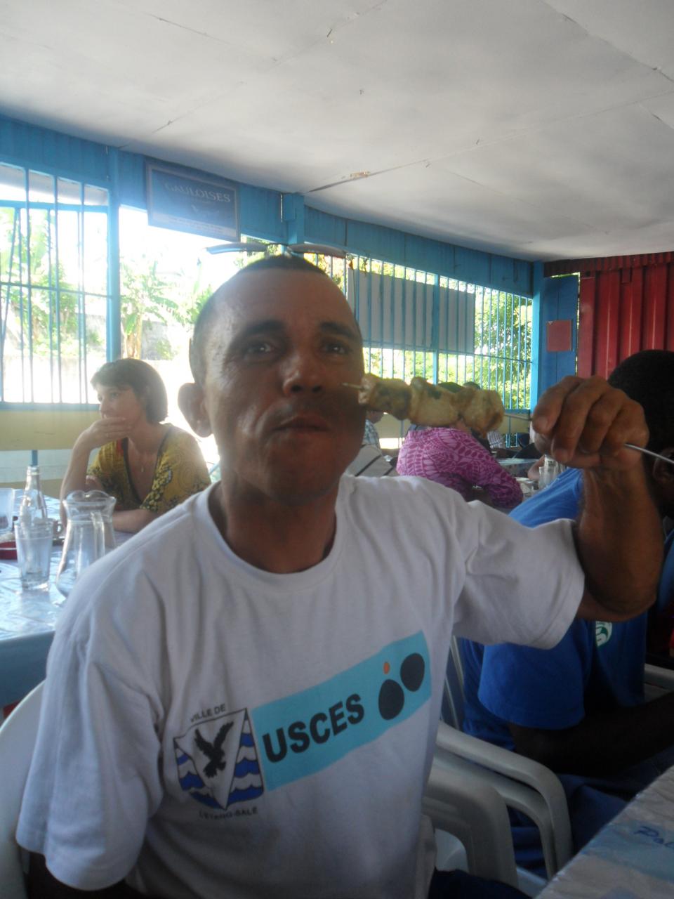 Brochettes de poissons pour Paulo Brochettes de poissons pour Paulo