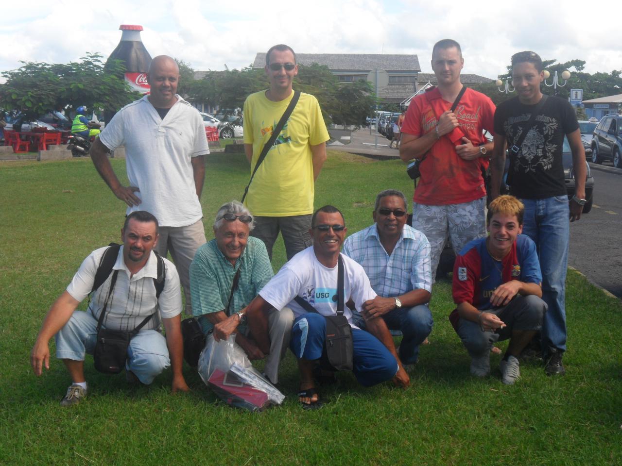 Accueil de Hervé Siparjon le président du Comité de Mayotte Accueil de Hervé Siparjon le président du Comité de Mayotte